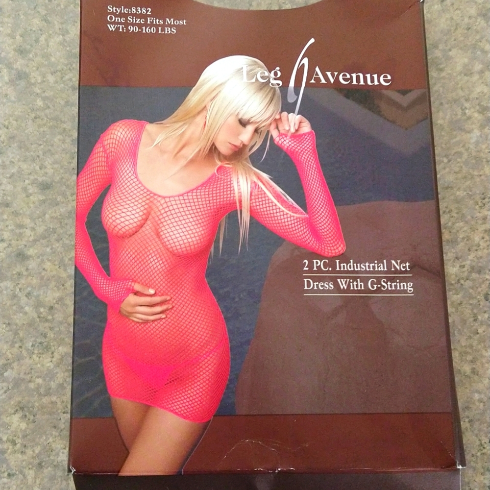Industrial Net Dress 1 Pc, G-String not included